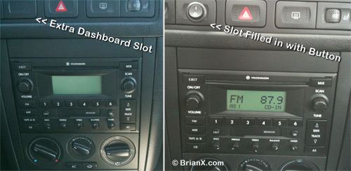 iPhone Car Radio Dashboard